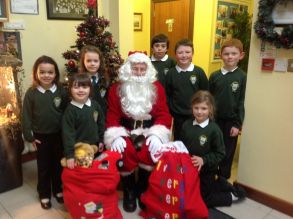 A special visitor arrives in St.Joseph\'s.........